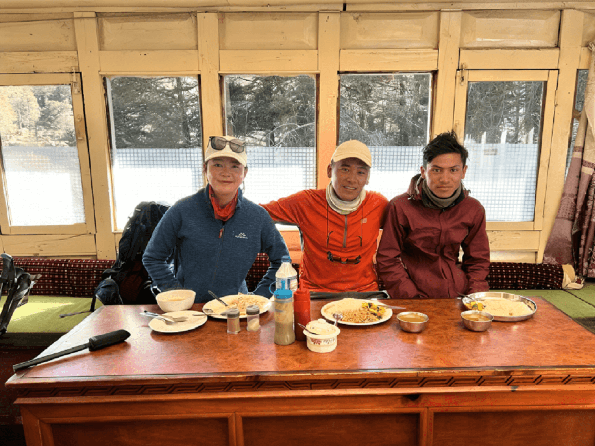 food at high altitude trek